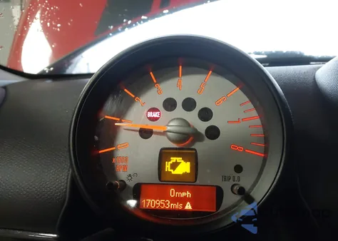 2013 Mini Paceman Cooper S z USA, uszkodzony, nr VIN WMWSS7C5XDWN52110